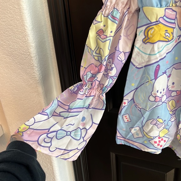 NWT hello kitty Sanrio off the shoulder top!! - Picture 3 of 8